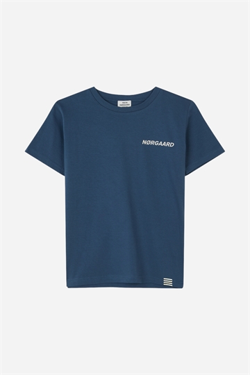 Mads Nørgaard Tryckt Thorlino T-shirt - Sargasso